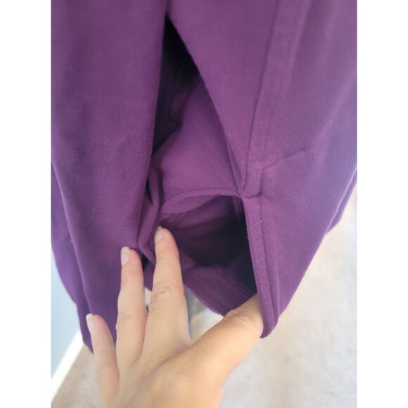 Lululemon Athletica Women's Pullover Cowl Neck Hoodie Kangaroo Pouch Size 12 - Picture 3 of 9